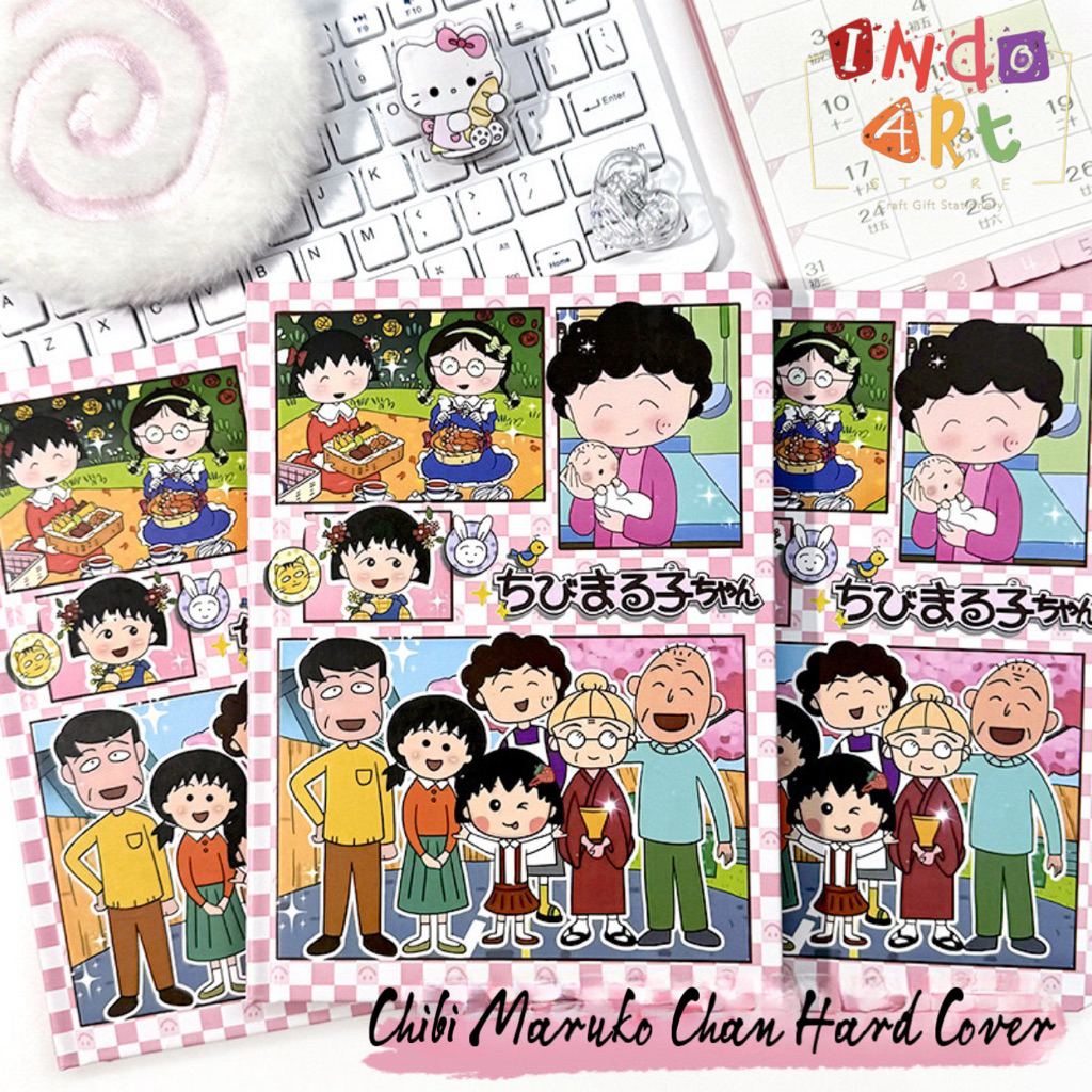 Jual (IAS) Buku Catatan Note Book Binder Notepad A5 Anime Chibi Maruko ...