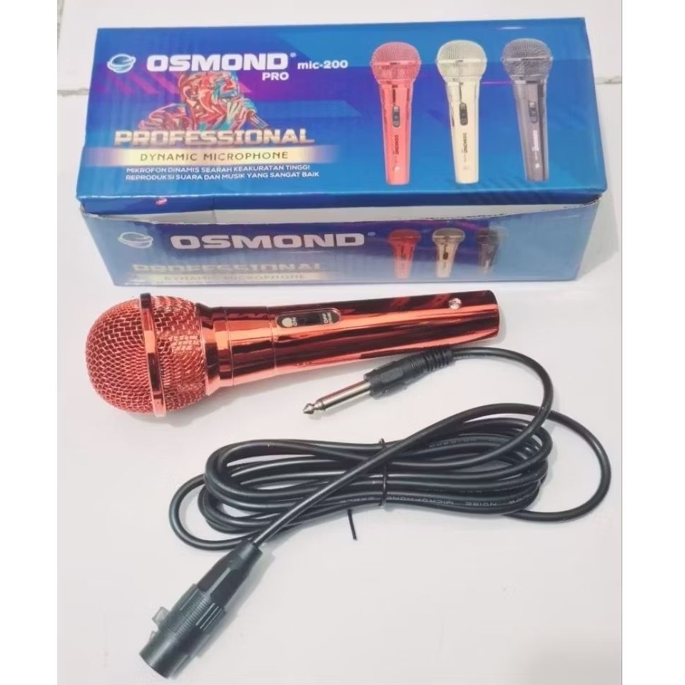 Jual Microphone Mic mik mikrofon PR0 200 | Shopee Indonesia