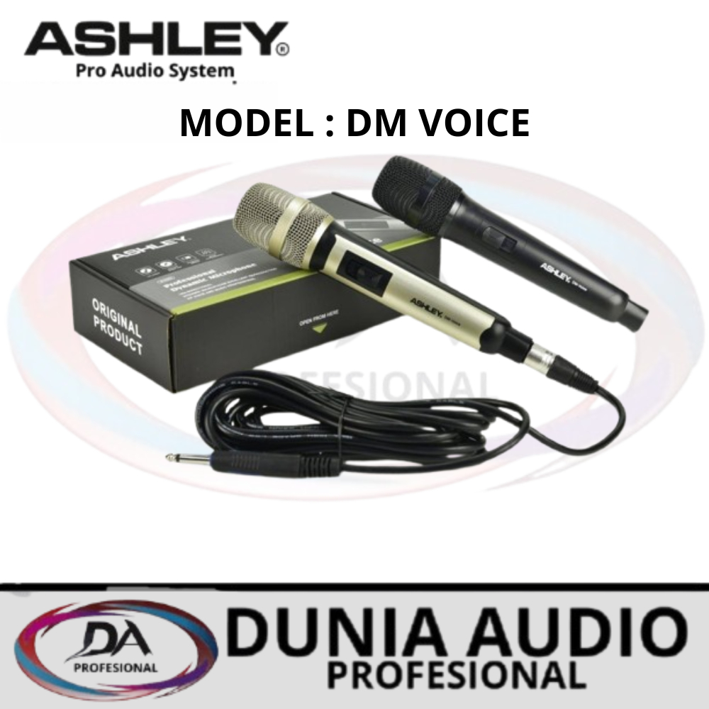 Jual Microphone Kabel ASHLEY DM VOICE Original Ashley DM VOICE | Shopee ...
