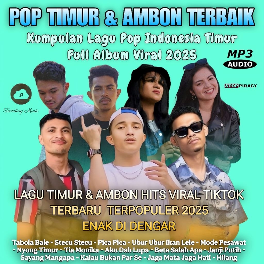 Jual KASET CD MP3 LAGU POP TIMUR - KASET MP3 AUDIO MUSIK LAGU POP TIMUR ...
