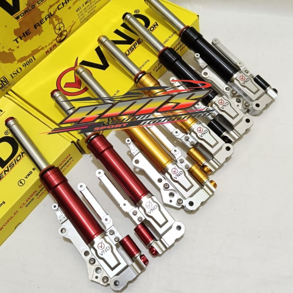 Jual VND AK 111 B1 SHOCK TABUNG DEPAN USD NMAX / AEROX FULL CNC ...