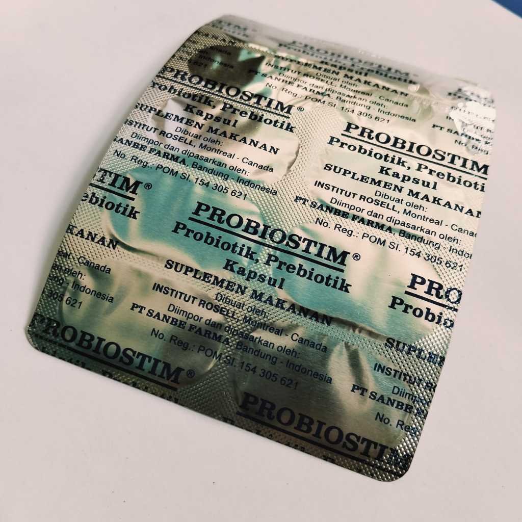 Jual PROBIOSTIM 10 KAPSUL mengandung probiotik | Shopee Indonesia