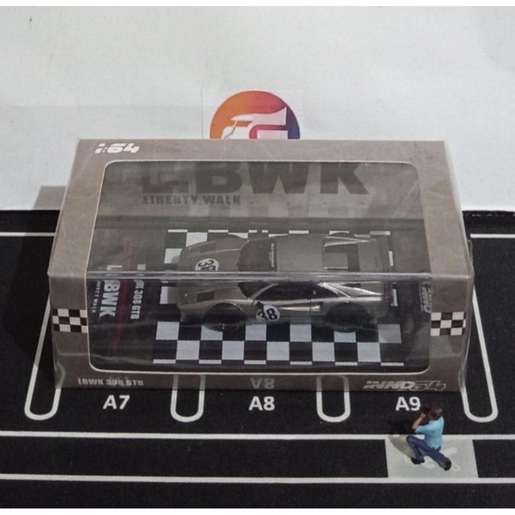 Jual inno64 ferrari 308 GTB LBWK silver ( unsealed ) | Shopee Indonesia