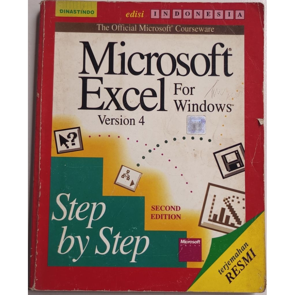 Jual BUKU MICROSOFT EXCEL FOR WINDOWS VERSION 4 SECOND EDITION (BEKAS ...