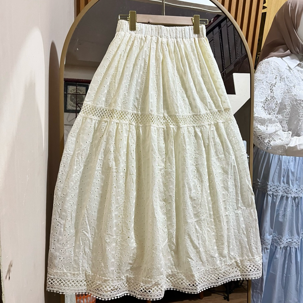 Jual Rok import katbol |Kode 233| Rok panjang wanita | Shopee Indonesia