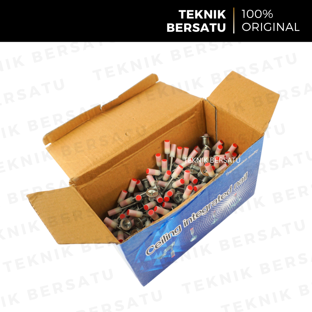 Jual Paku Beton Ramset Drat Lurus M8 x 37mm 42mm (200 Pcs) Powder ...