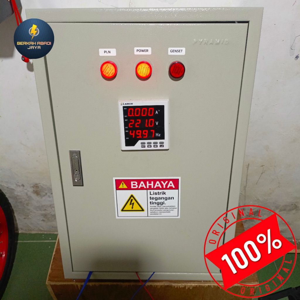 Jual panel ATS 1phase 63a digital meter | Shopee Indonesia