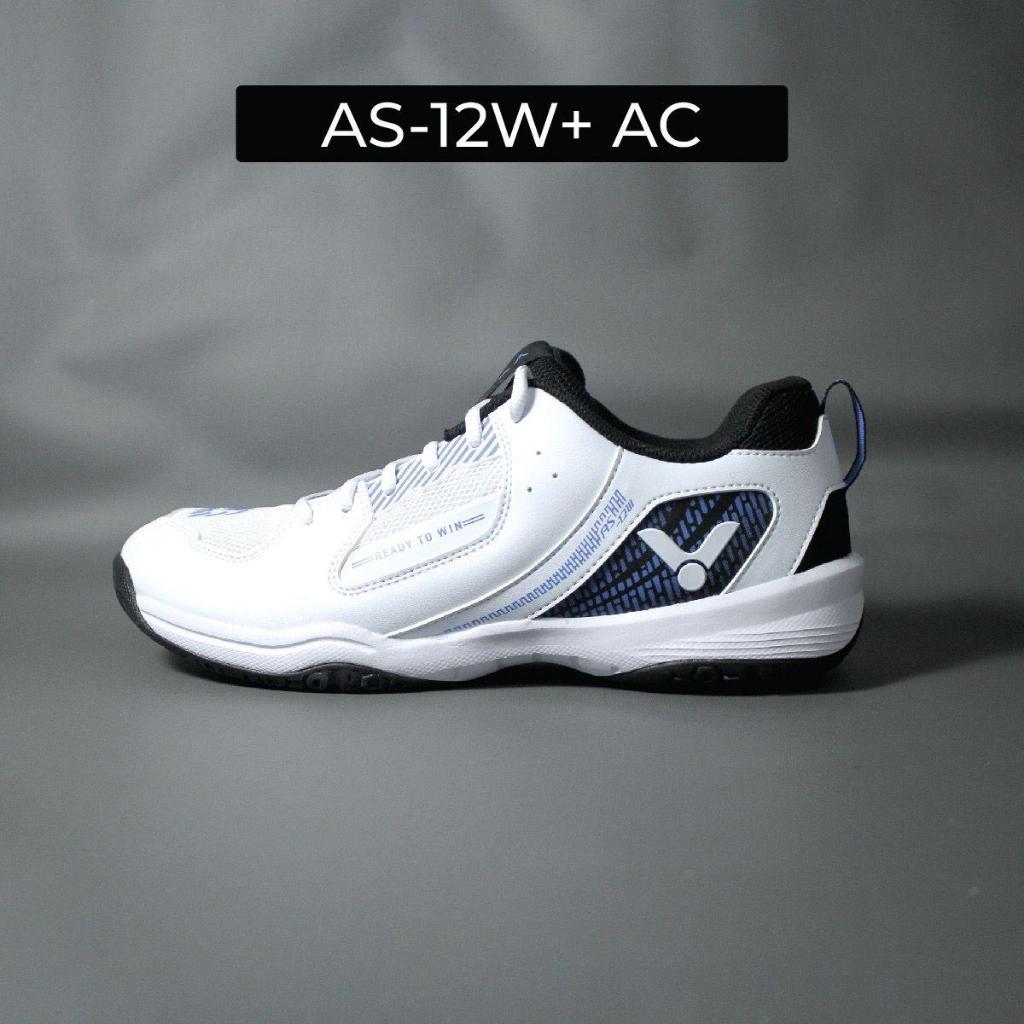 Jual Sepatu Badminton VICTOR AS 12 W+ AC (White) | Shopee Indonesia