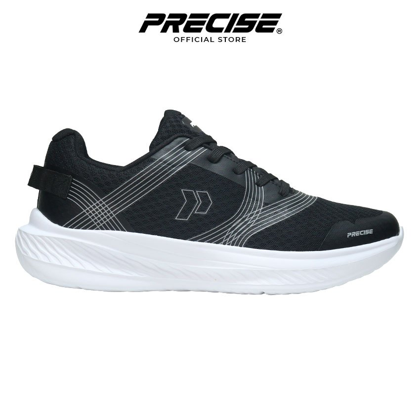 Jual Precise Daiki LC W Sepatu Sneakers Sekolah Hitam - Black/White ...