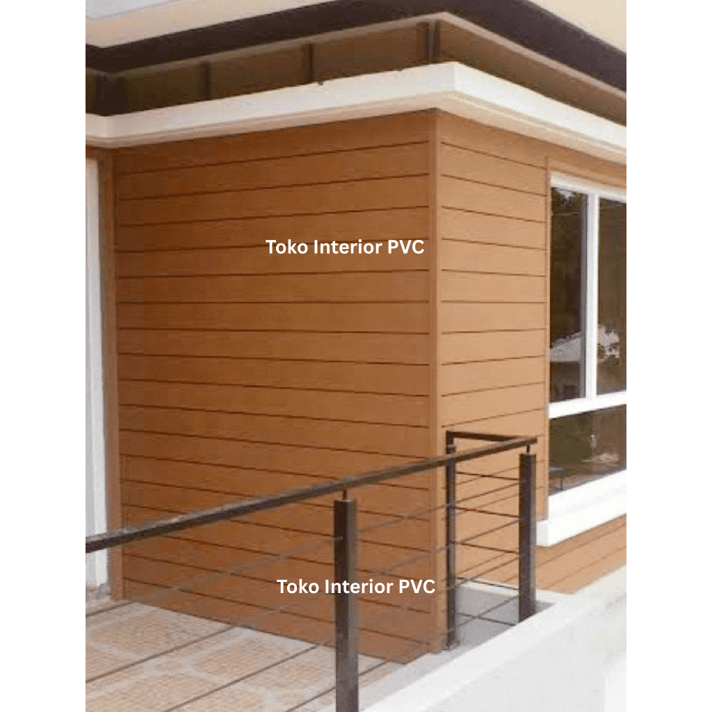 Jual Ceiling WPC Plafon Dinding Wood Panel Outdoor Wall Cladding Pagar ...