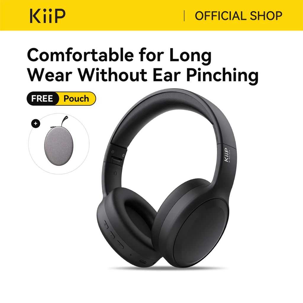 KiiP Wireless TH30 Headphone Bluetooth Wireless Headset Earphone