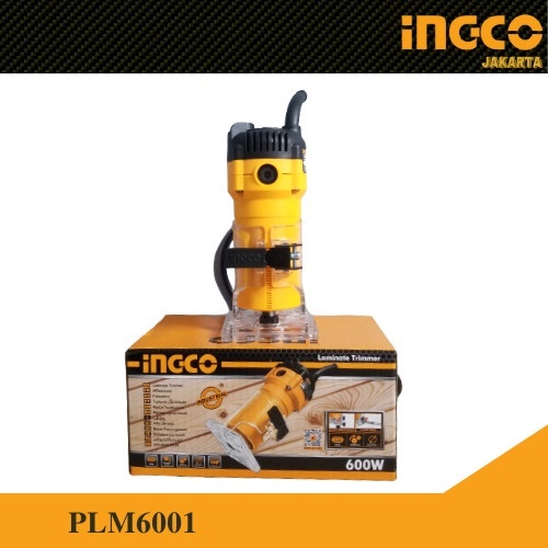Jual Mesin Profil Wood Trimmer INGCO PLM6001 6mm Mini Router Trimer ...