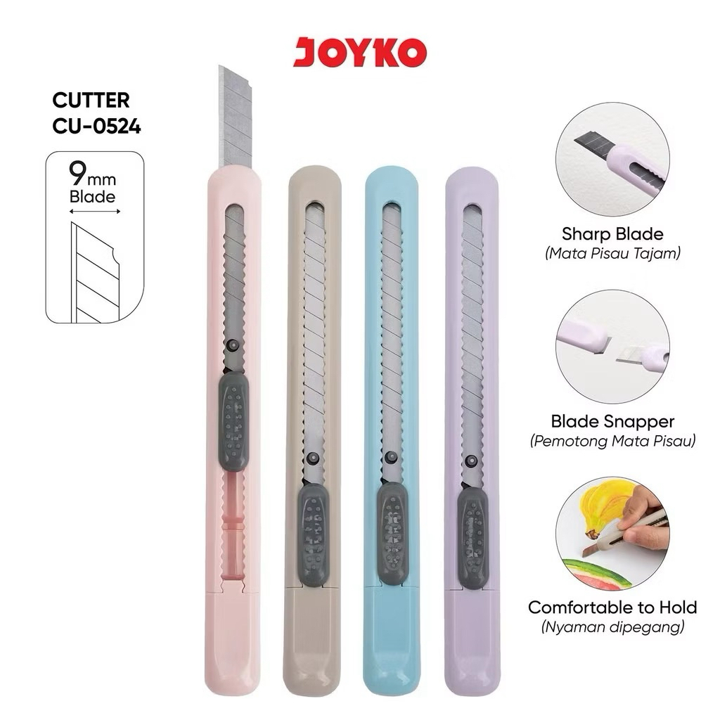 Jual Cutter Pemotong CU-0524 MORANDI COLORS JOYKO / CUTTER SEDANG ...