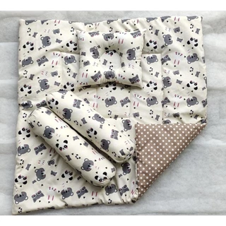Bedcover bayi matras set bantal guling baby new born