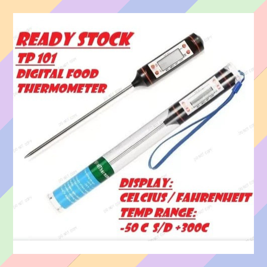 Jual TS27 Termometer TUSUK KECIL Thermometer JARUM PROBE Dapur Panjang ...