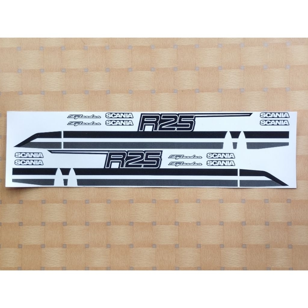 Jual Stiker livery Scania R25 miniatur bus rkc | Shopee Indonesia
