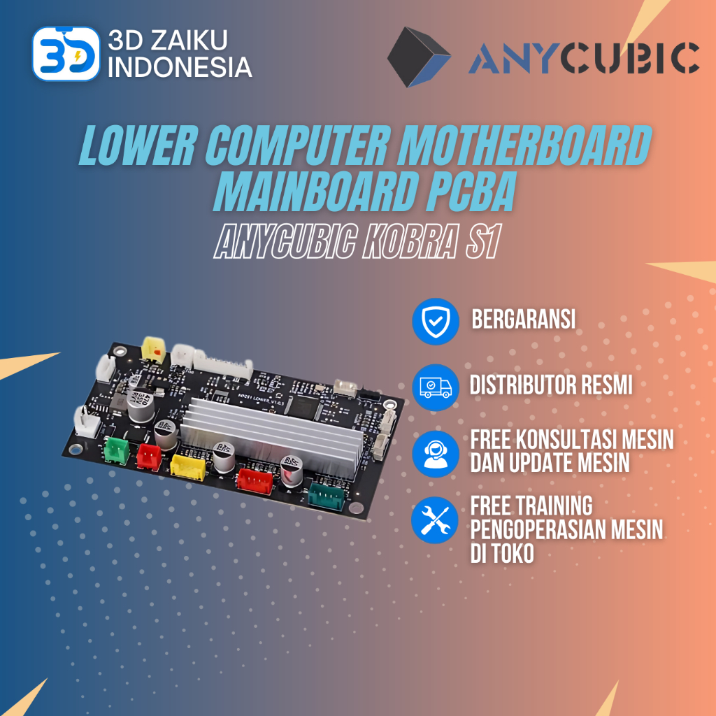 Jual Anycubic Kobra S1 Lower Computer Motherboard Mainboard PCBA ...