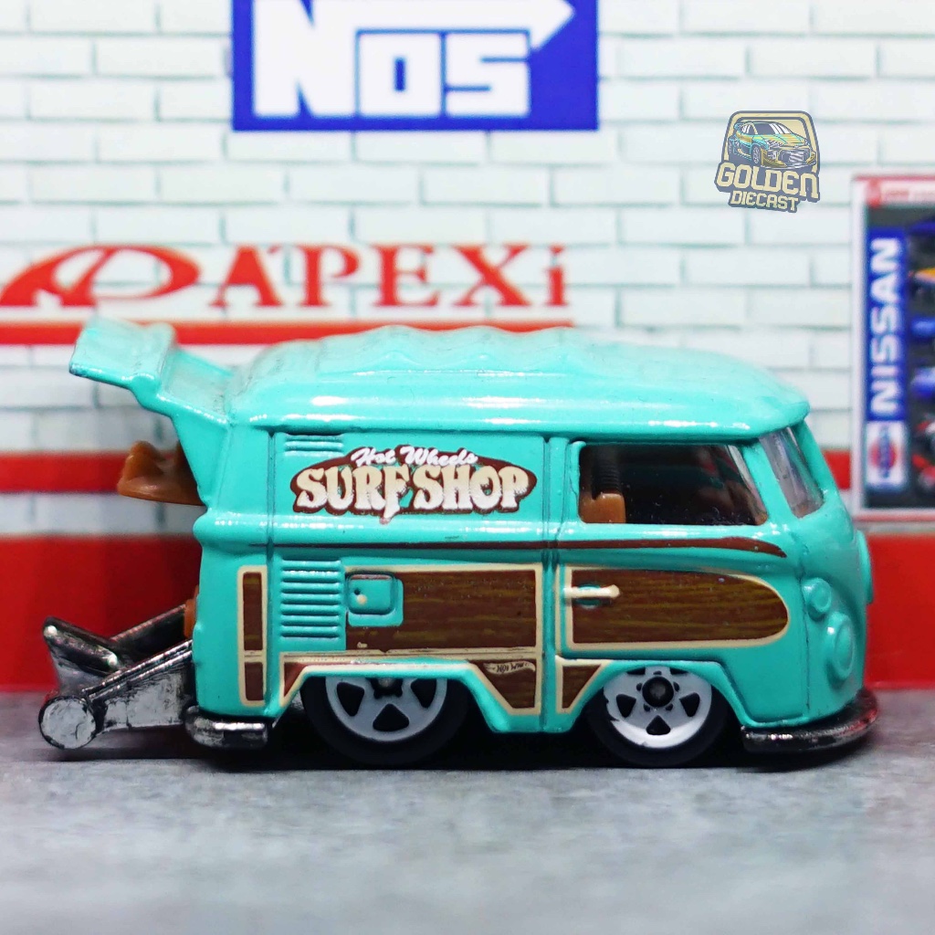 Jual HOT WHEELS VOLKSWAGEN KOOL KOMBI SURF SHOP GREEN - LOOSE (GOOD ...