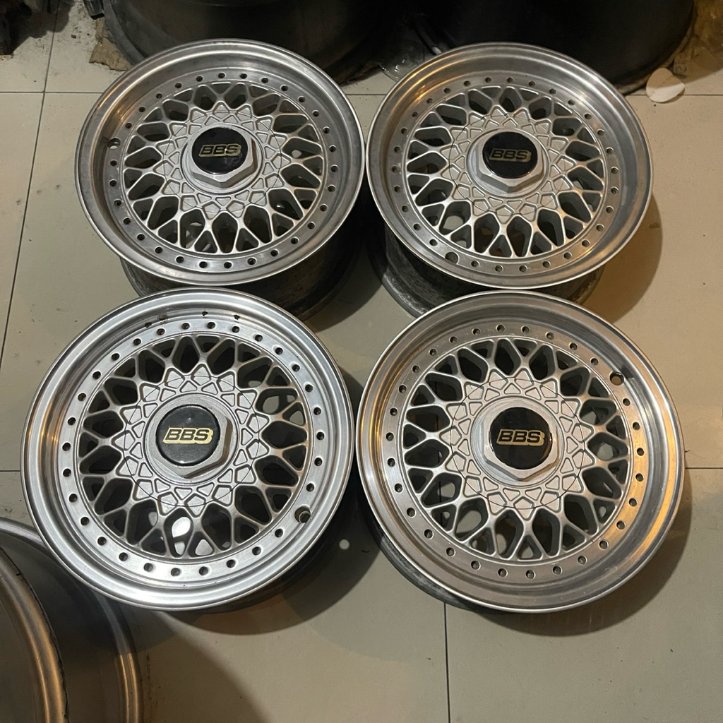 Jual Velg Original BBS RS Ring 13. Made in Germany. Lebar 6. Et 28. Pcd ...