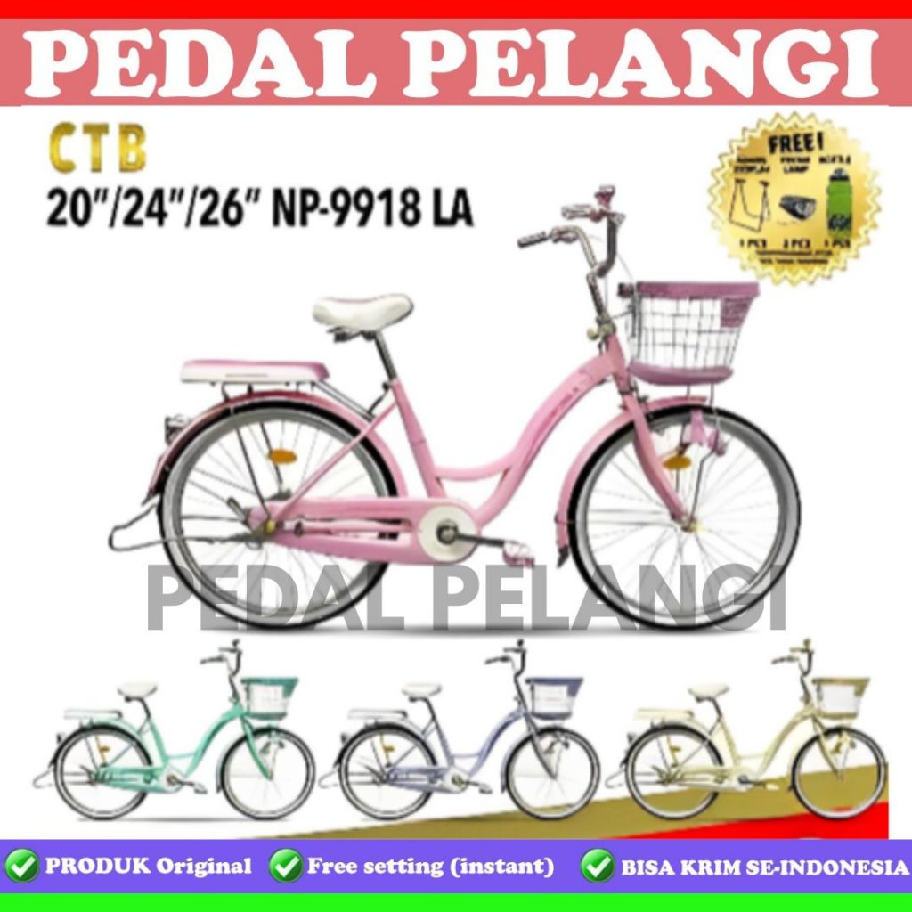 Jual Sepeda Keranjang Remaja Dewasa Ukuran 20 24 26 Inch mini PHOENIX ...