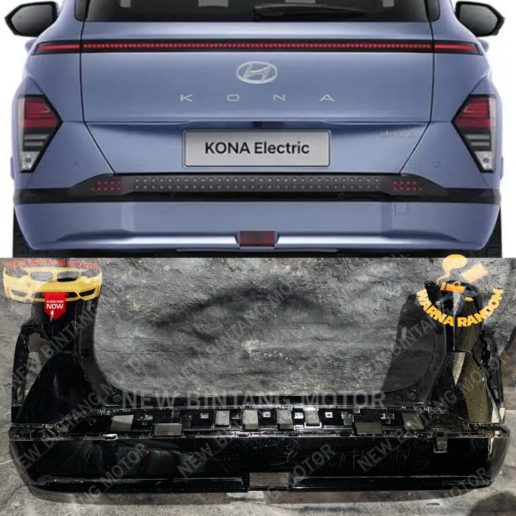 Jual Bumper Belakang Hyundai Kona Ev Electric 2023 2024 Original 