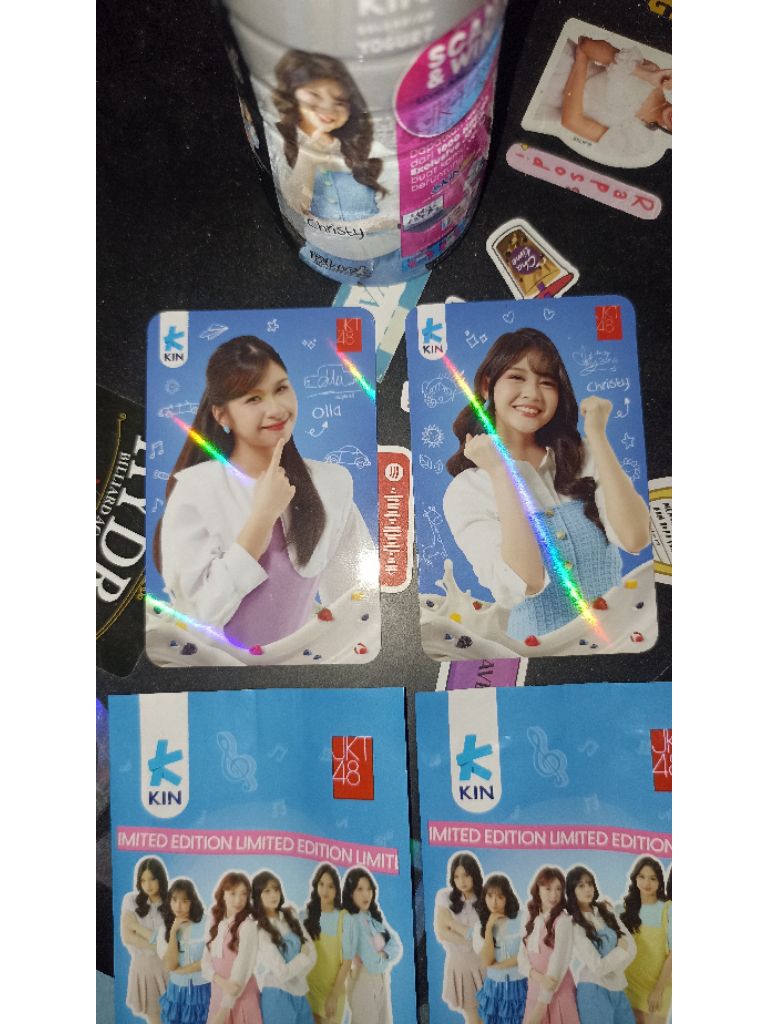 Jual Limited PC/Photocard JKT48 x KIN Yogurt Official (christy & olla ...