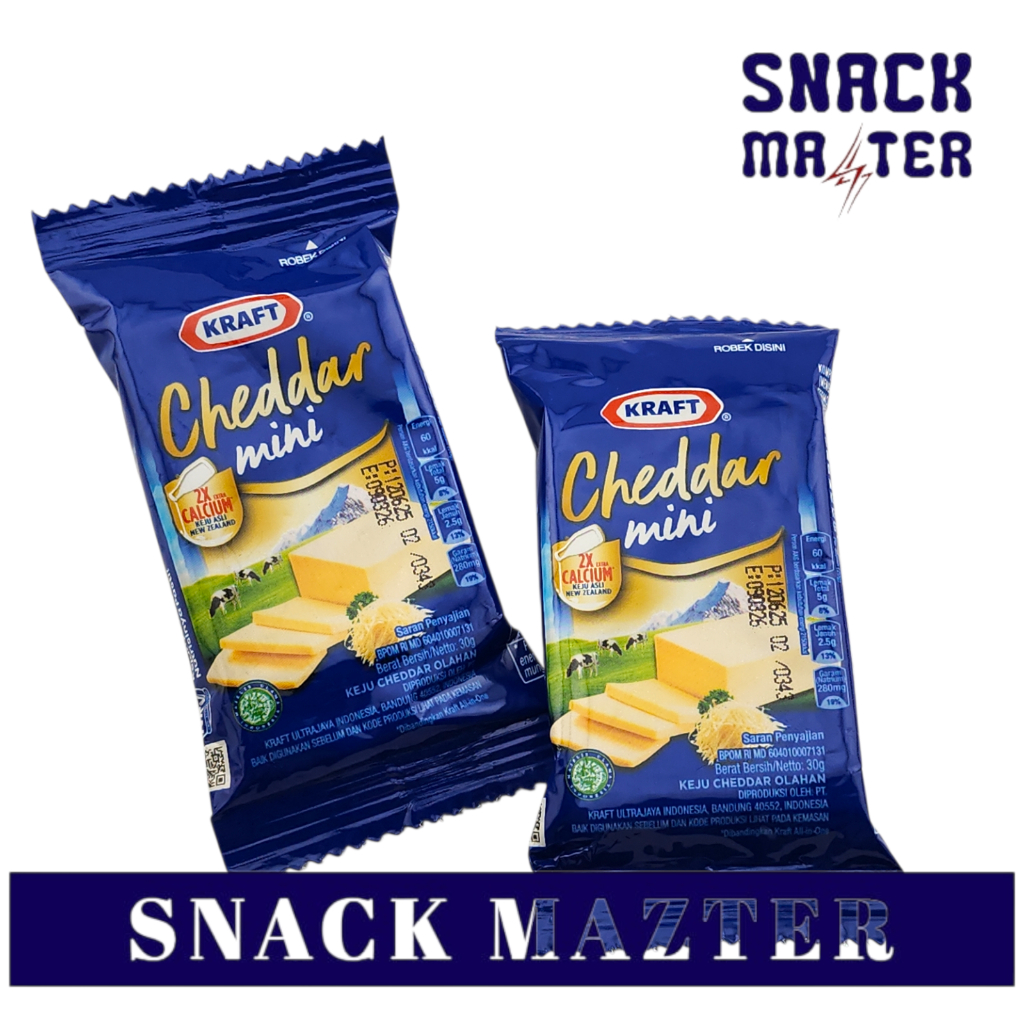 Jual Kraft Cheddar Mini - Netto 30gr | Shopee Indonesia