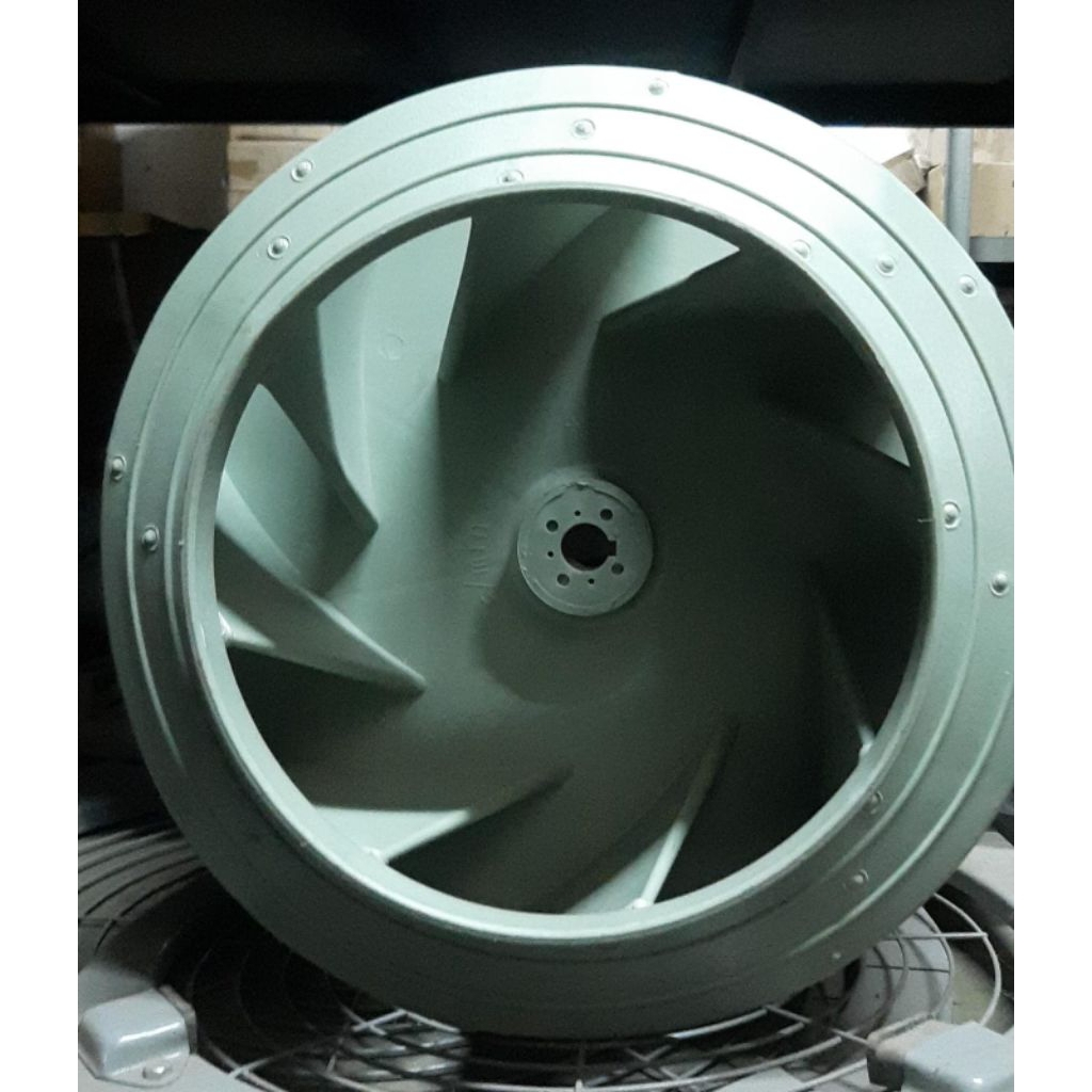 Jual Impeller Fan Blade PP Backward Type 4,5A (450mm) As 24mm | Shopee ...