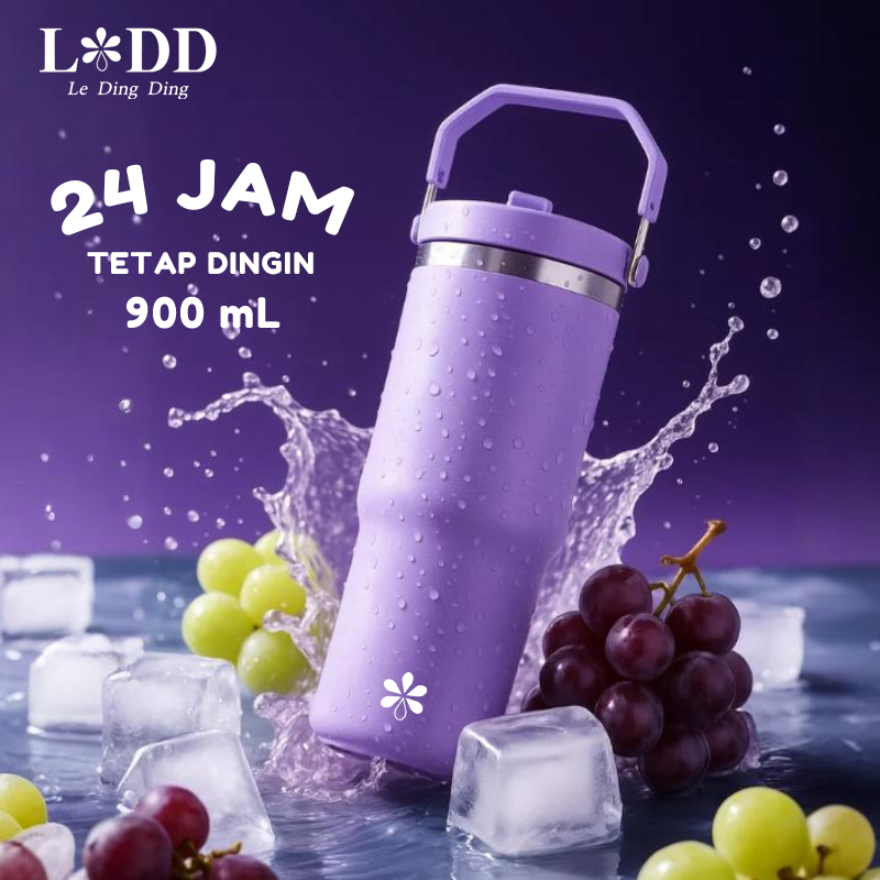 LDD 900ml Thermos Cup Stainless Vacuum 24 Jam