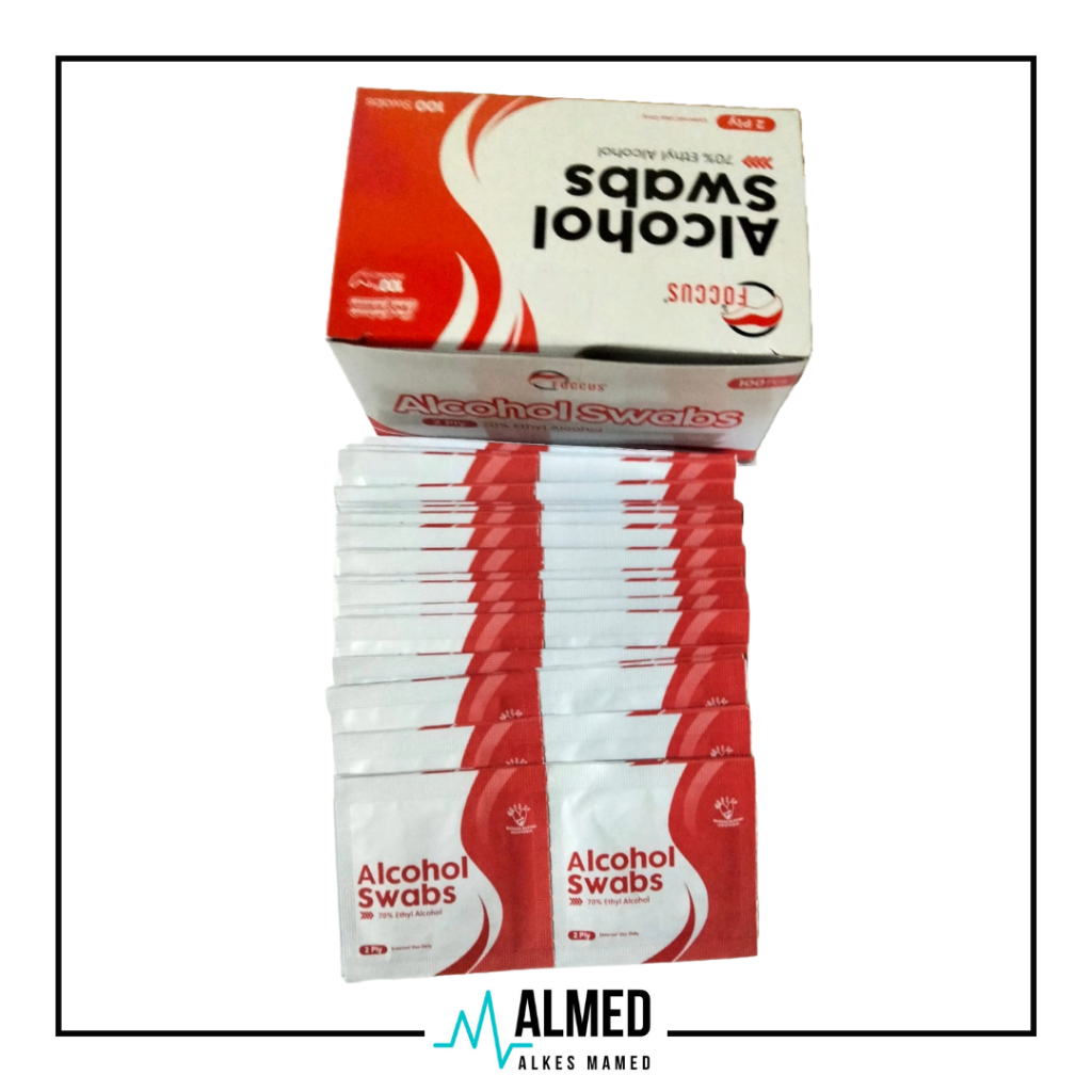 Jual Alcohol Swab FOCCUS 70% Ethyl Alcohol | Shopee Indonesia