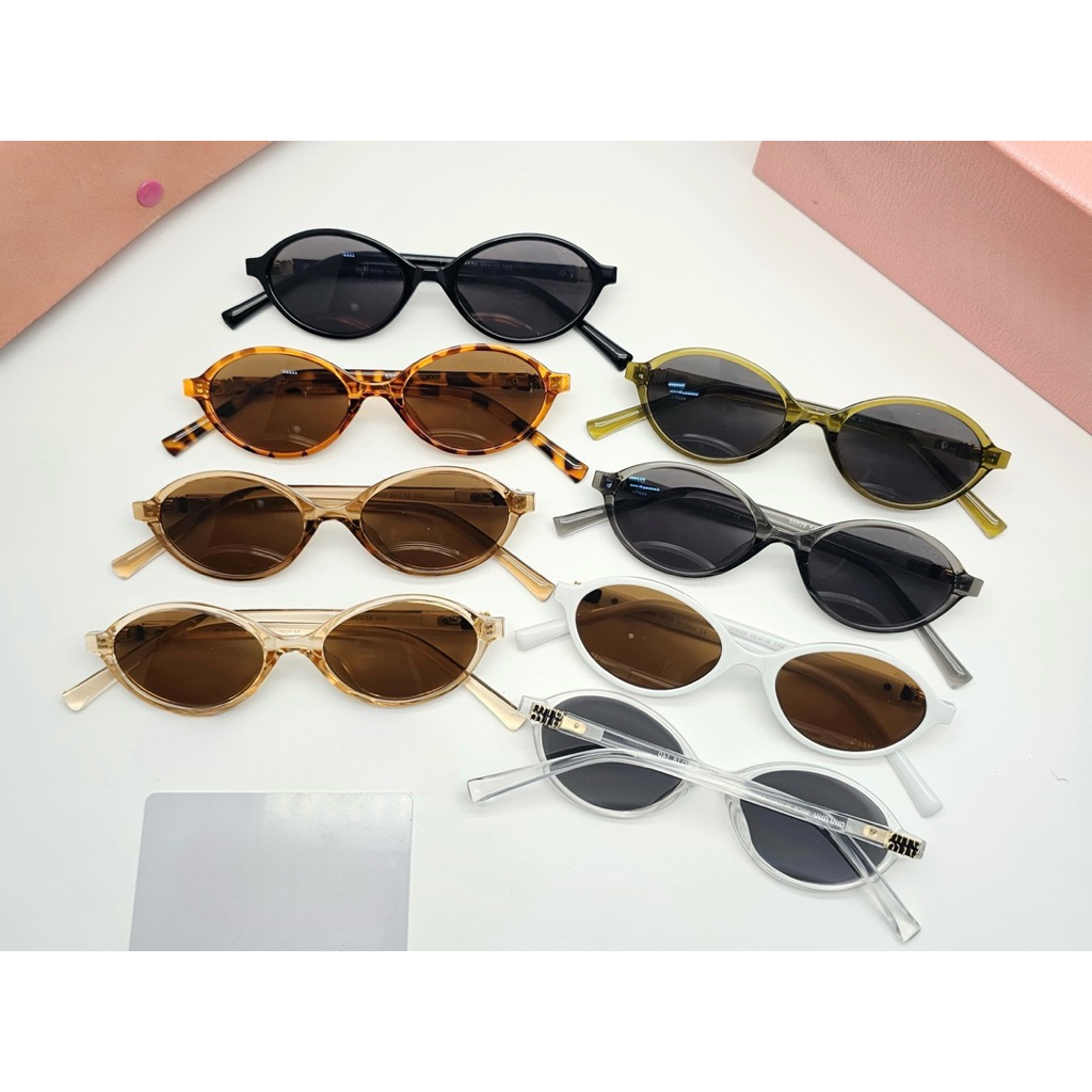 Jual Kacamata Hitam Retro Vintage UV400 | Kacamata Hitam Oval Kecil ...