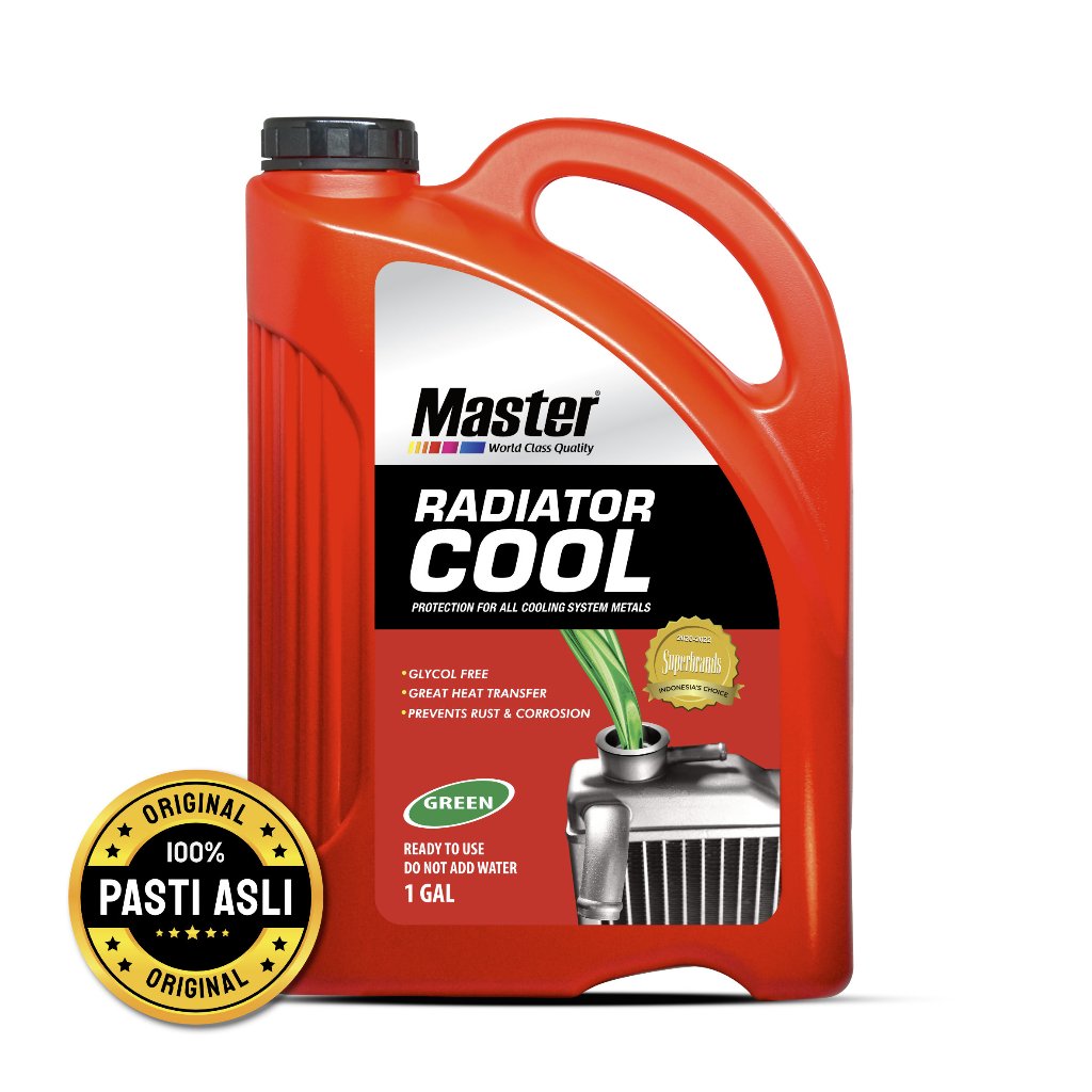 Jual Master Radiator Cool Green 1 Gal Air Radiator Mobil | Shopee Indonesia