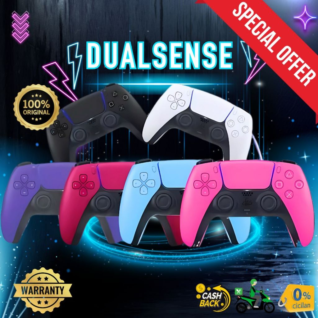 Jual PS5 DualSense Wireless Controller / Stick PS5 Original Re new ...