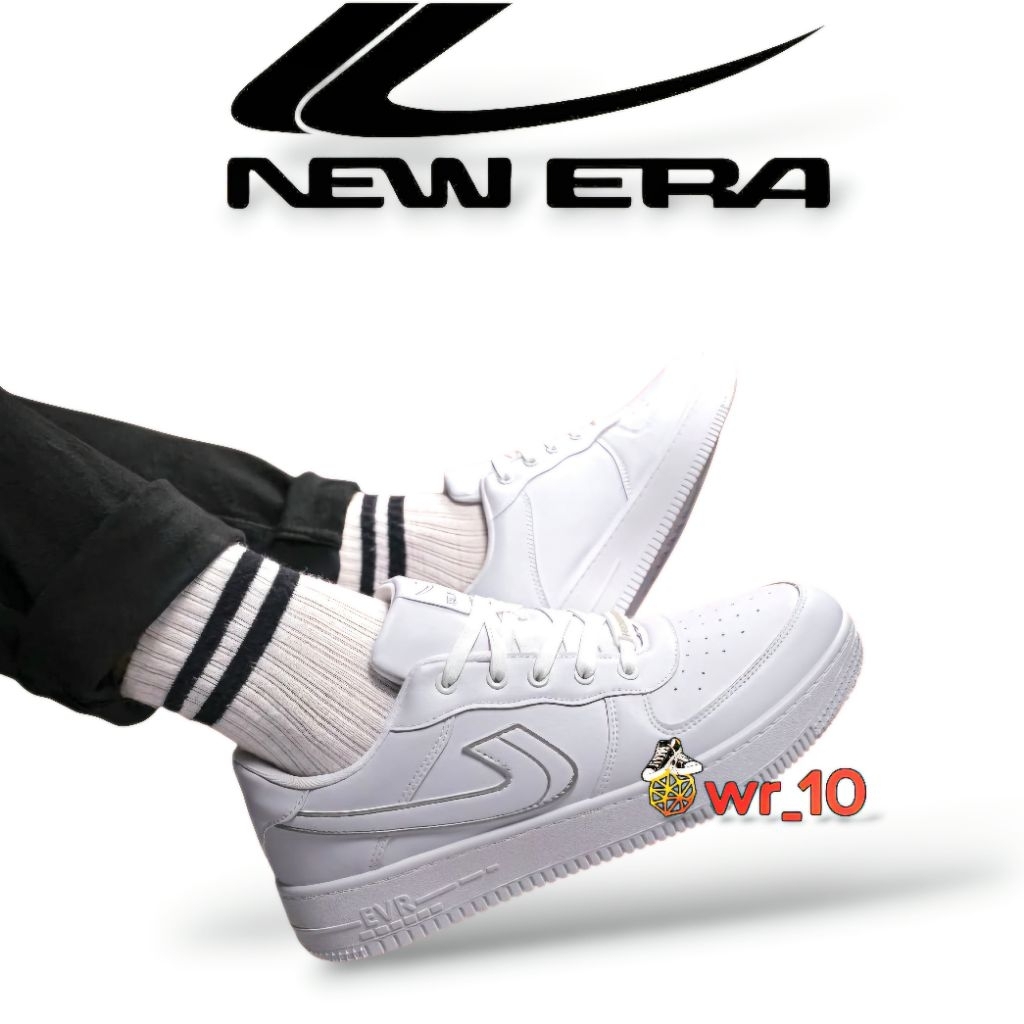 SEPATU NEW ERA CINDY ALL WHITE SIZE 37-41 ORIGINAL