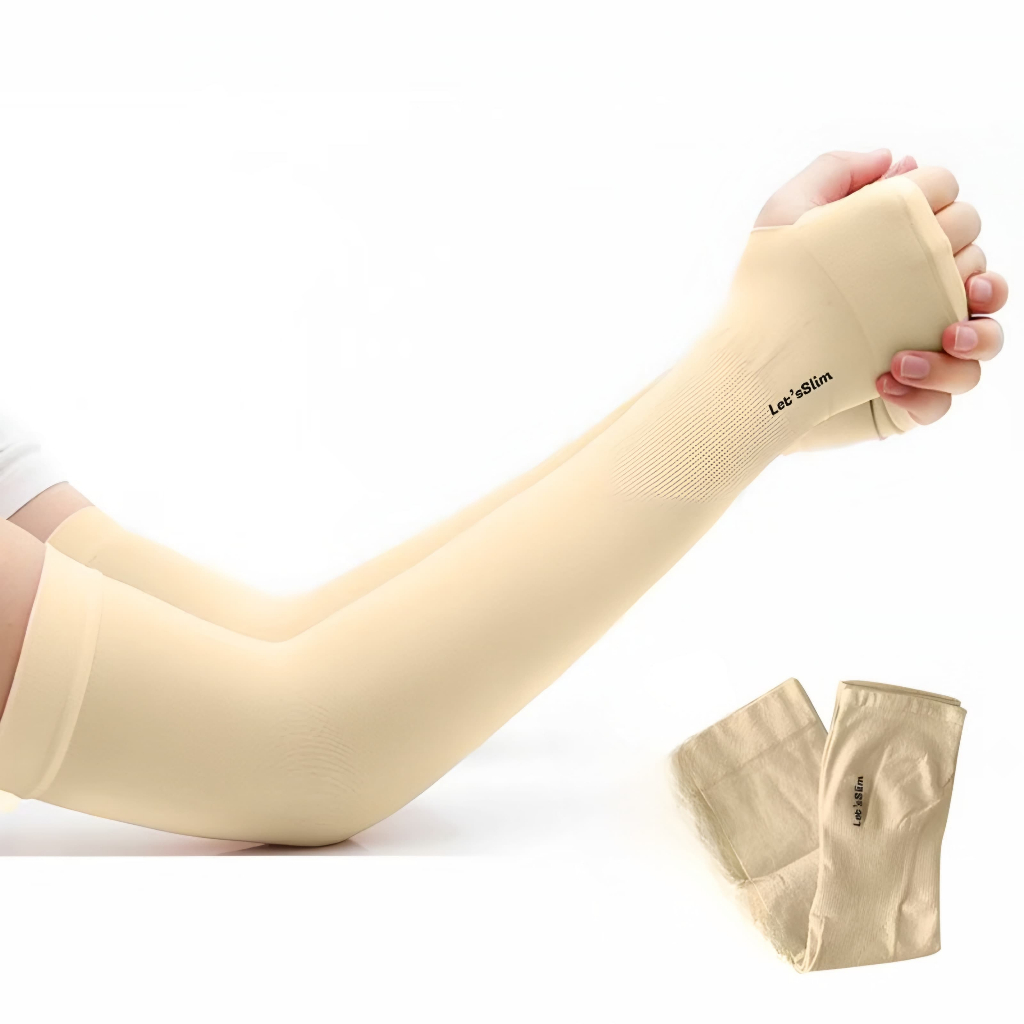 Manset Tangan Polos Pria Wanita Olahraga / Deker Handshock Berkualitas - foto 3