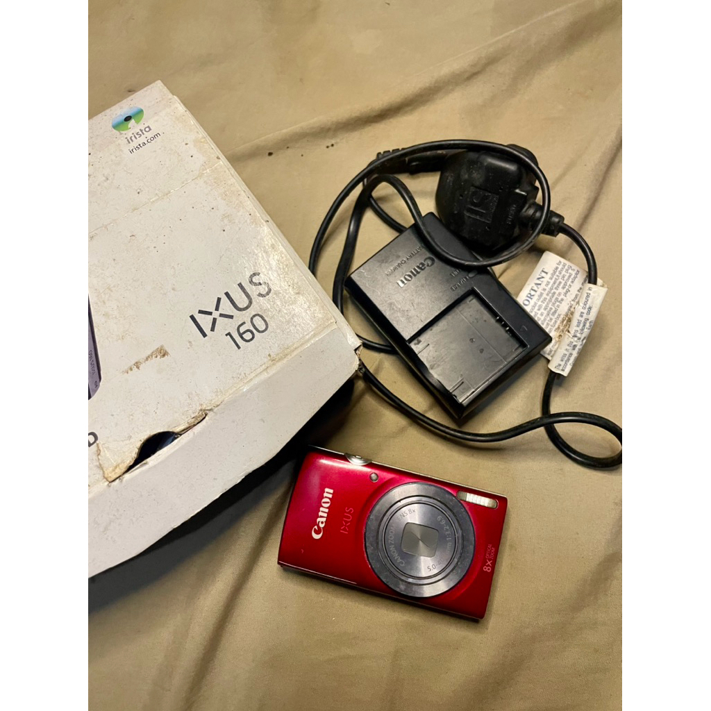 Jual Digicam canon ixus 160 fullset box | Shopee Indonesia
