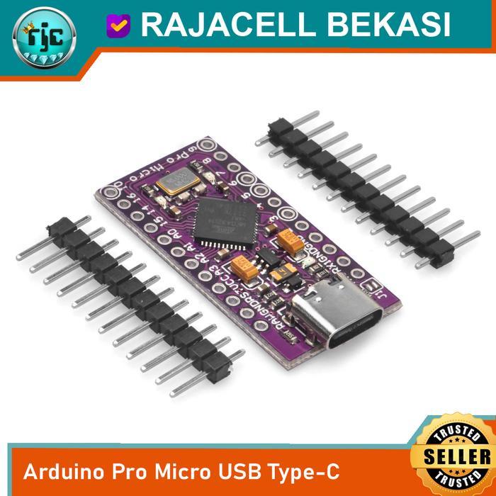 Jual Arduinoo Pro Micro Leonardo Atmega32u4 5V Promicro HID with USB ...