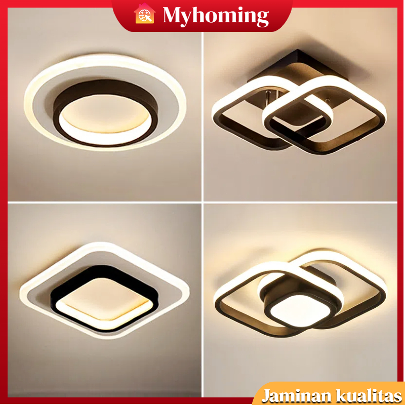 Jual Harga-Minimum COD 3 Colors Lampu Plafon LED Ceiling Light Lampu ...