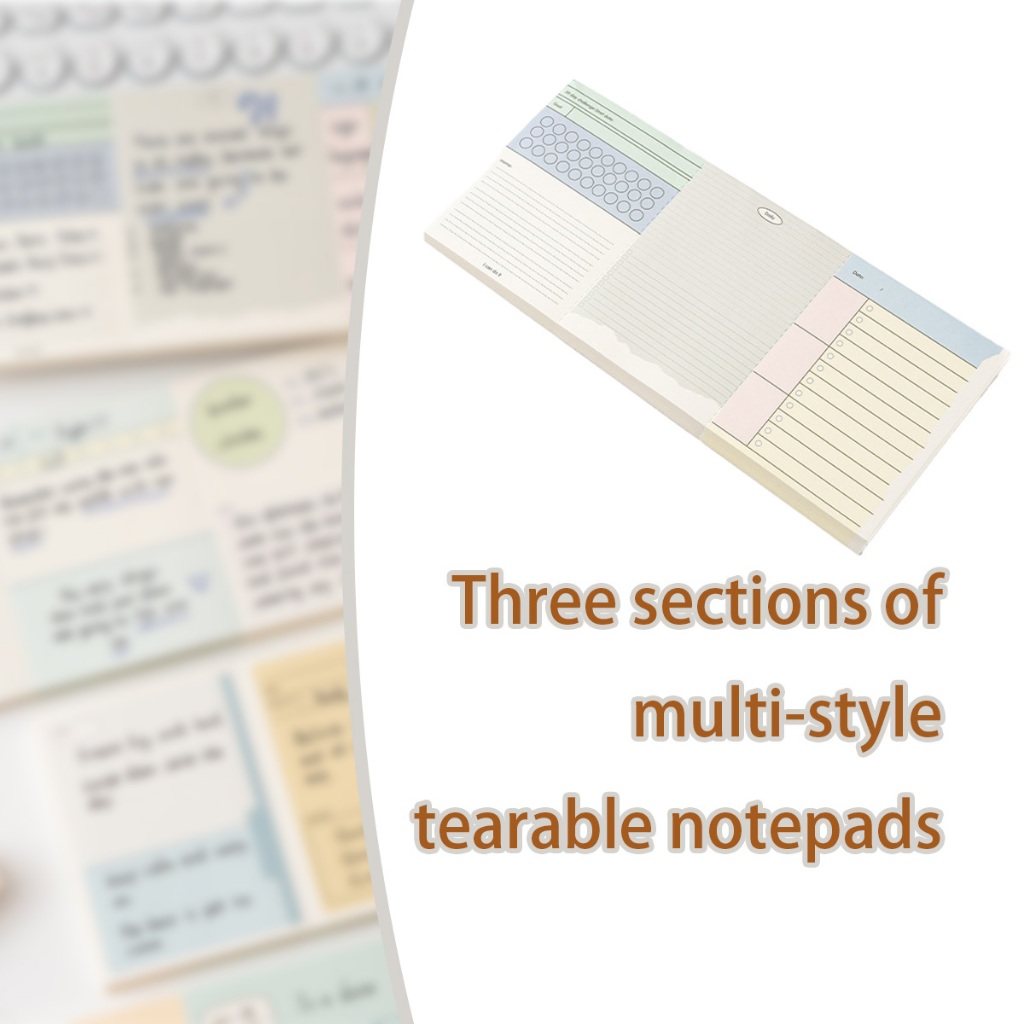 Jual [Desain Tercabik] Notepad 80*3 Lembar Warna Gradien/Catatan Anti ...