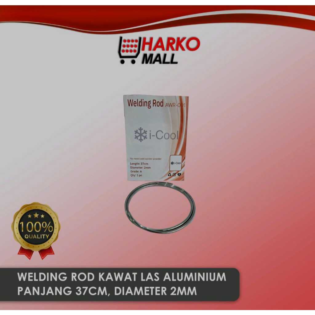 Jual Welding Rod Kawat Las Aluminium Panjang 37CM Diameter 2MM | Shopee ...