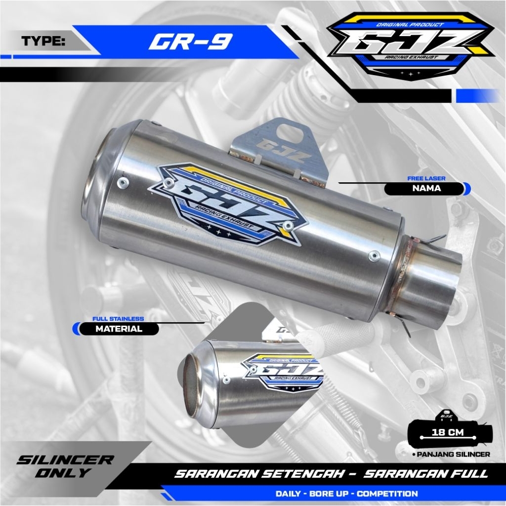 Jual SLINCER ONLY HARIAN BORE UP KOMPETISI TYPE GR9 - GJZ RACING ...