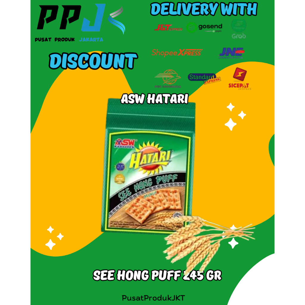 Jual ASW Hatari See Hong Puff 245Gr | Shopee Indonesia