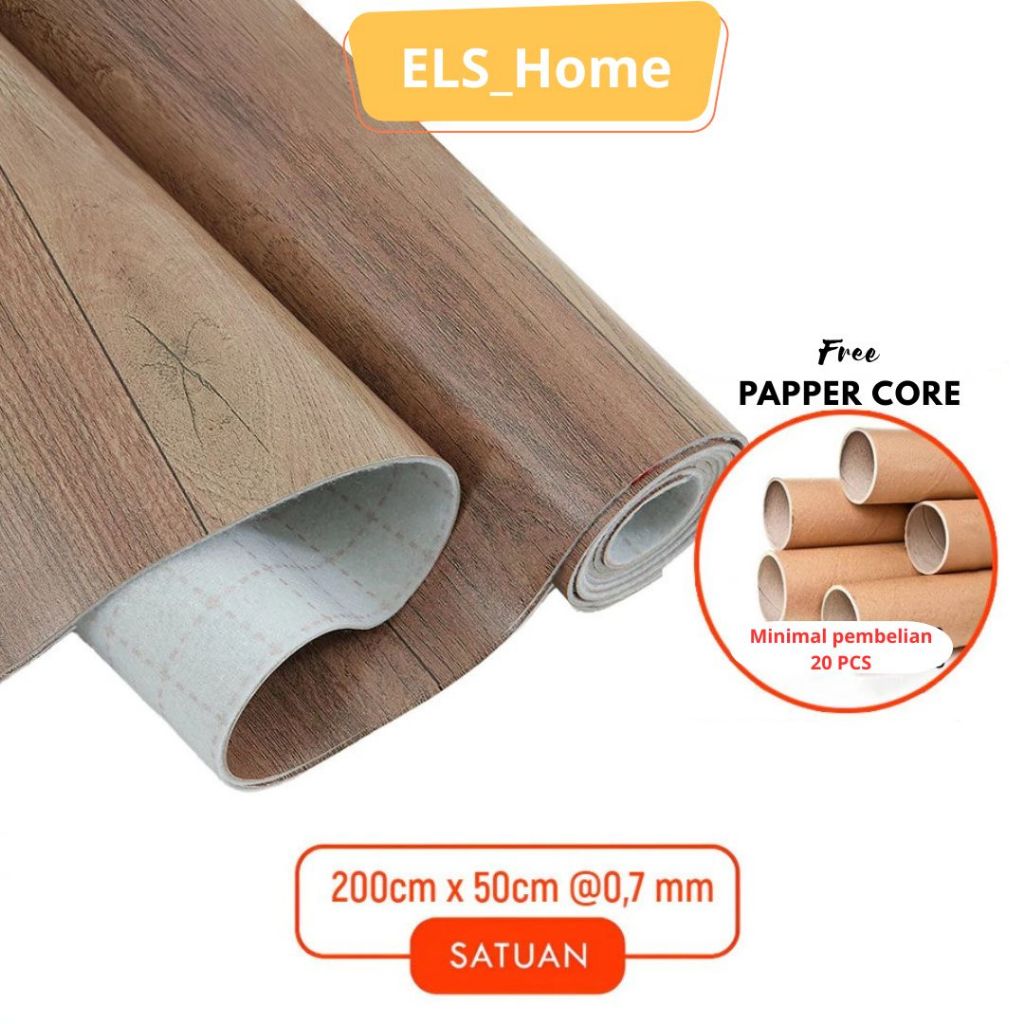 Karpet Lantai Vinyl Meteran Lebar 2 Meter Panjang 50 Cm Tebal 0.7 Mm Anti Slip