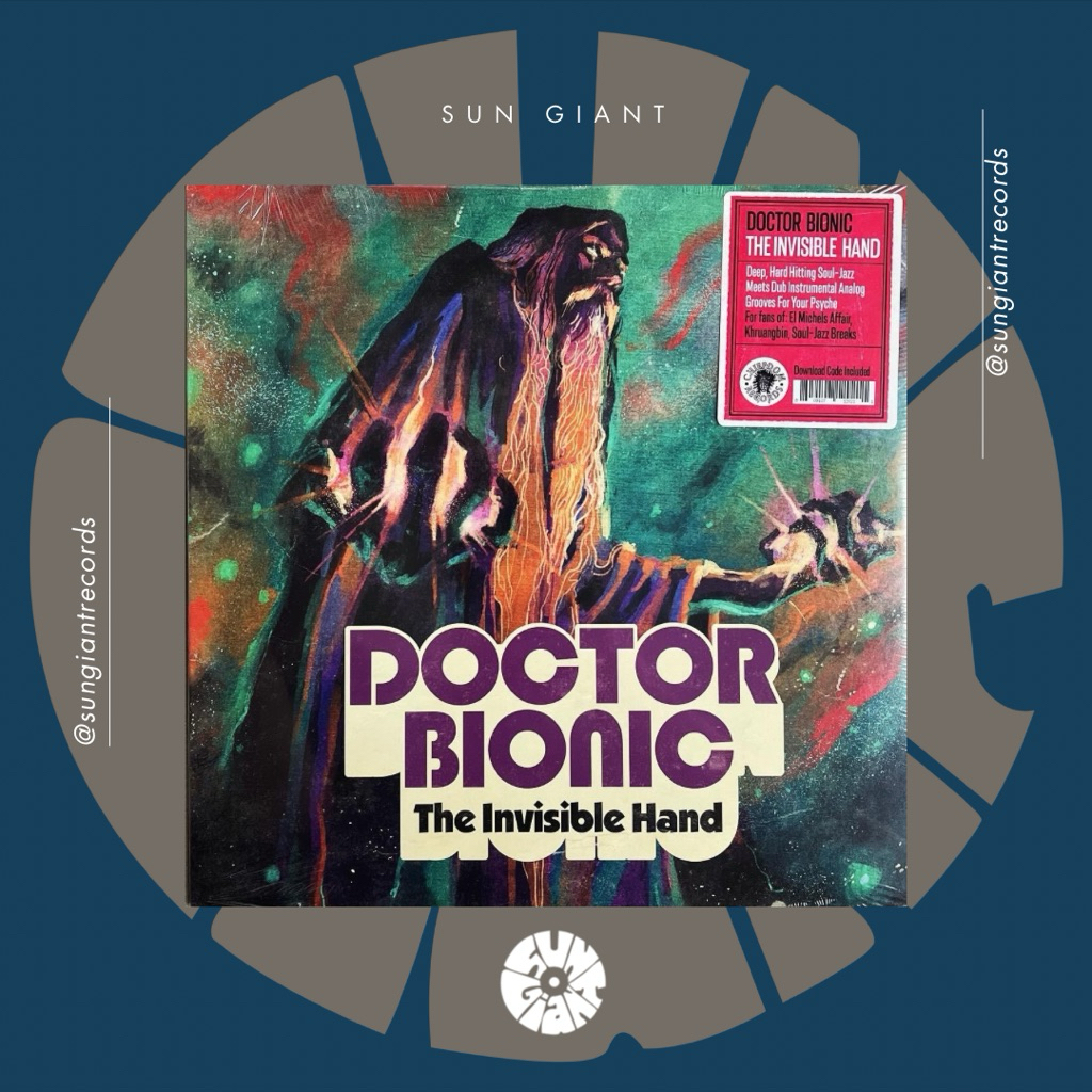 Jual Doctor Bionic - The Invisible Hand | Vinyl Piringan Hitam | Shopee ...