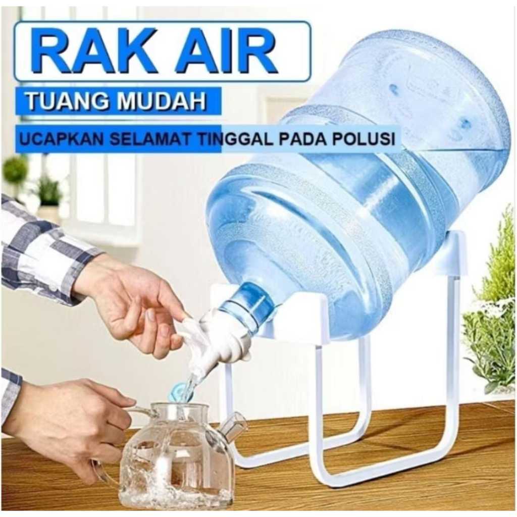 Jual Rak Galon Air Minum Rak Dudukan Galon Rak Kaki Galon + Kran ...