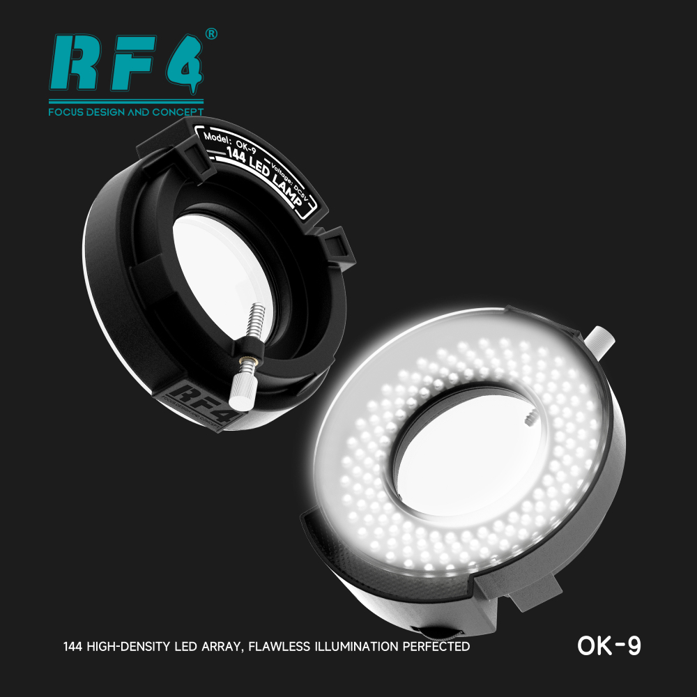 Jual Lampu MIcroscope RF4 OK-9 / RF4 OK9 / OK 9 144Led High Original ...