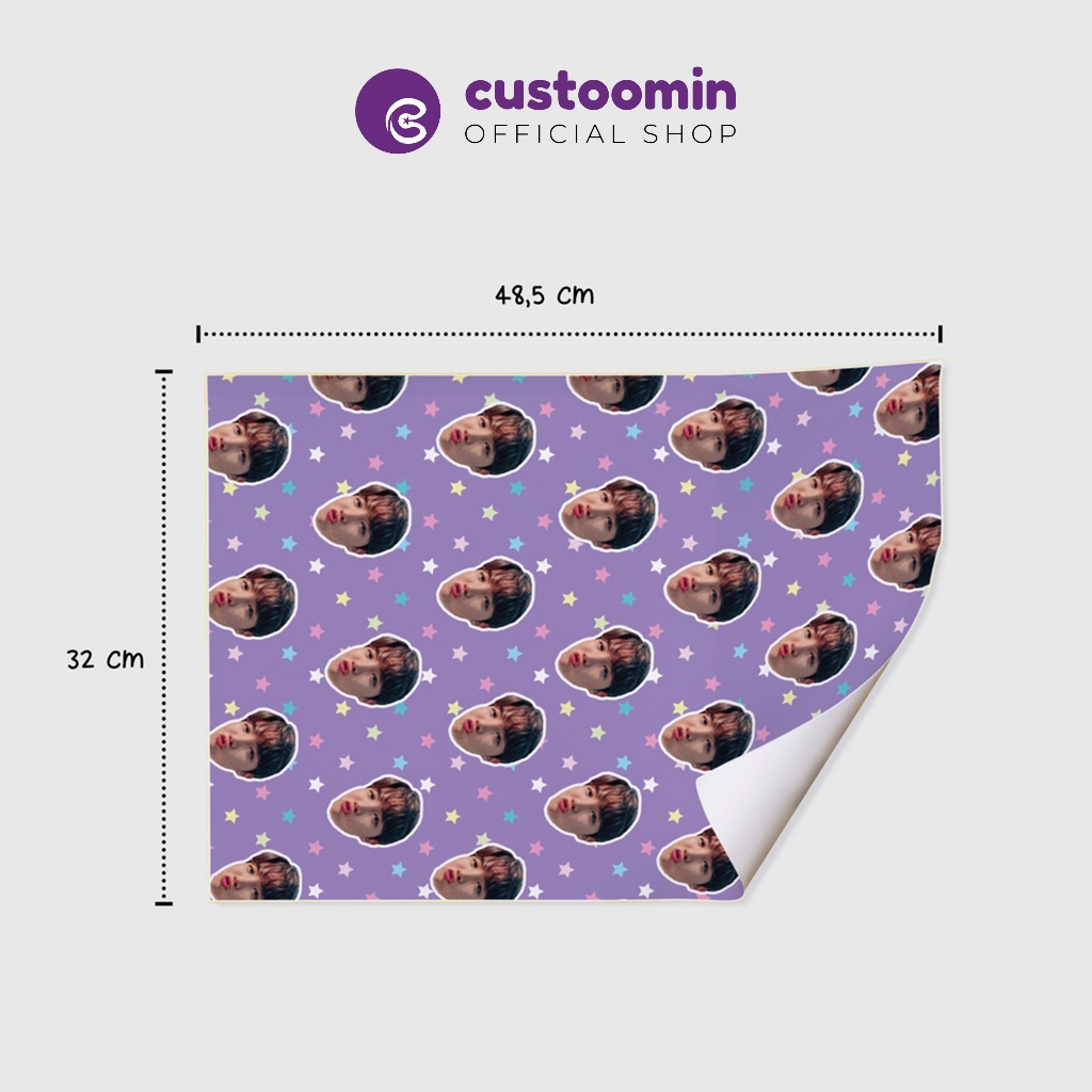 Jual Custom Kertas Kado - (4 Lembar Ukuran A3+ 32x48,5 cm) - Kertas ...
