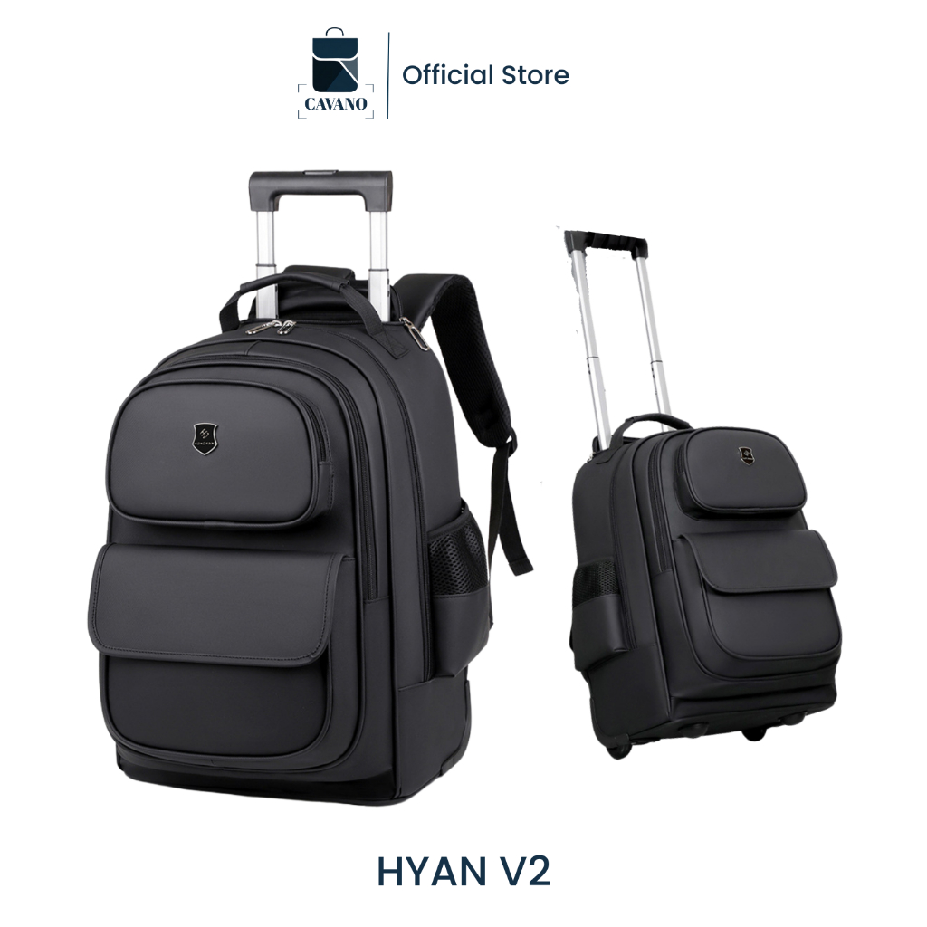 Jual CAVANO HYAN V2 Koper Tas Ransel Pria Roda Trolley Travel ...