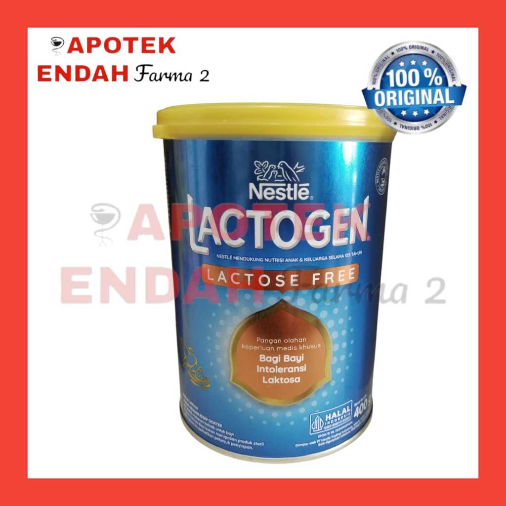 Jual LACTOGEN LACTOSE FREE FORMULA 400gr (SUSU RENDAH LACTOSA) | Shopee ...