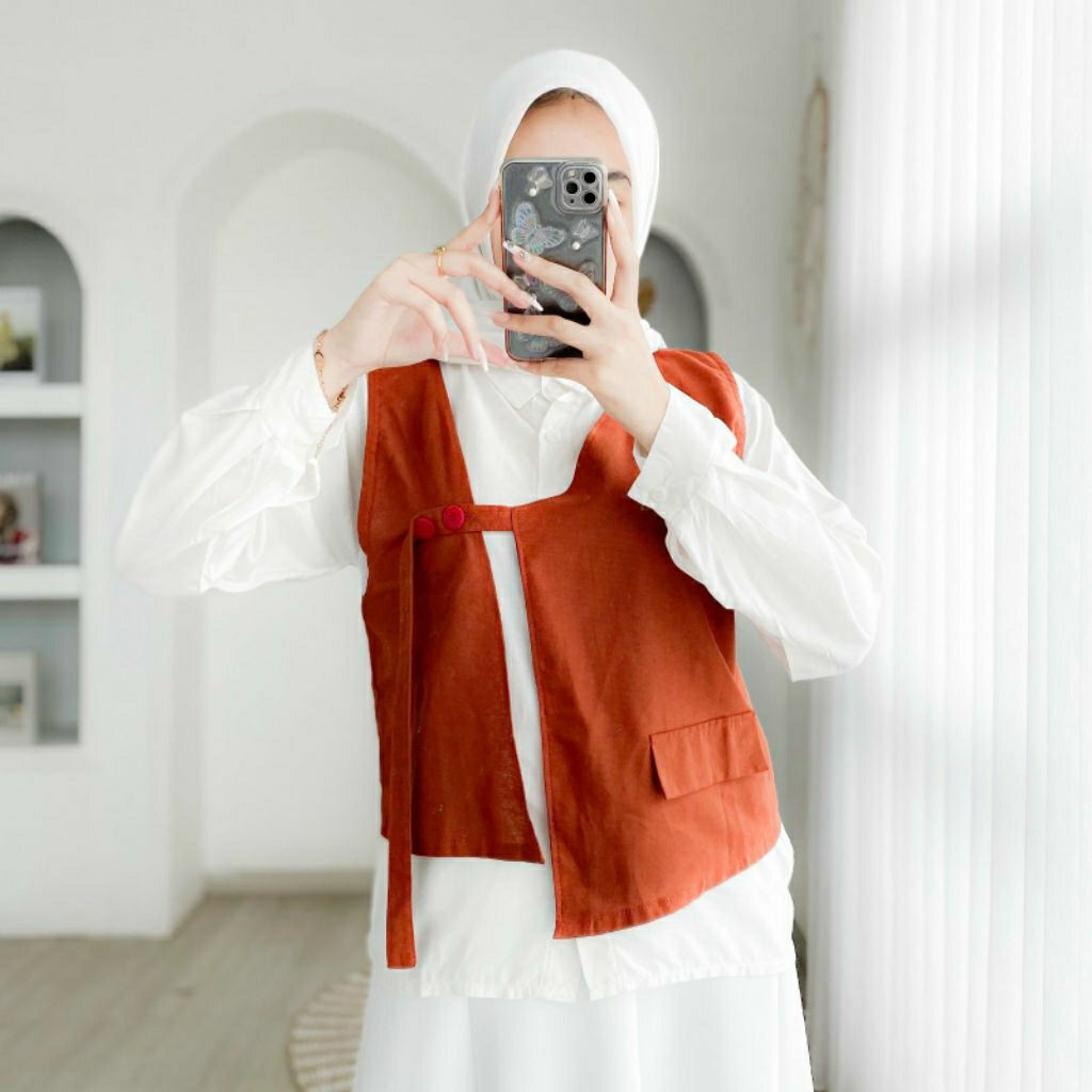 Jual RADELA SET (VEST BISA DI ADJUSTABLE) fasion wanita muslim hijab ...